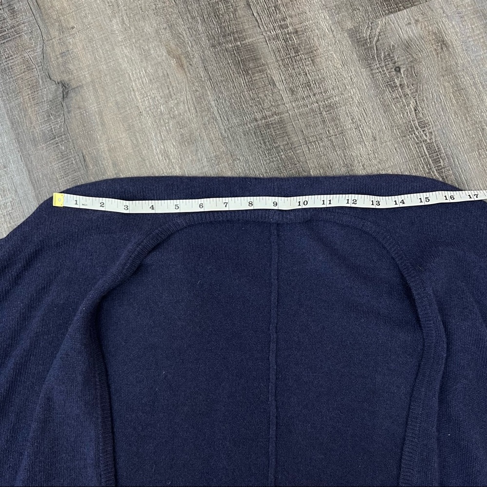 Nicole Miller cashmere poncho sweater - Picture 10 of 11